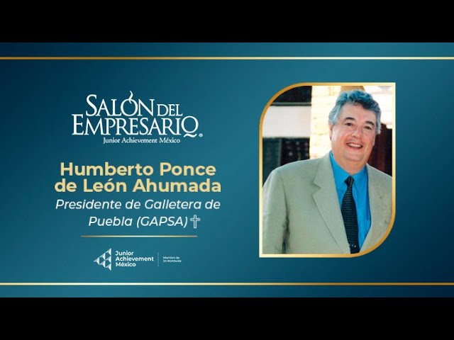 Humberto Ponce de León Ahumada, Presidente de GAPSA 𐠒 | Salón del Empresario 2023 - JA México