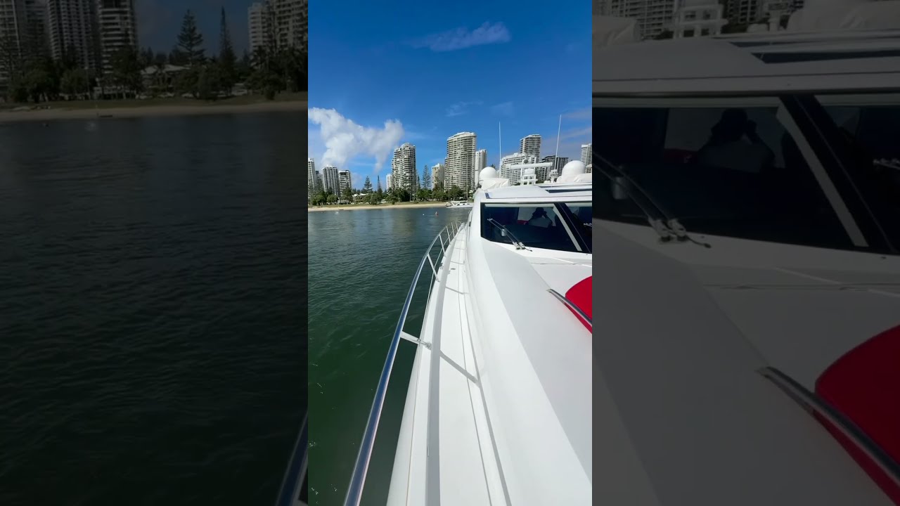 CHIA Luxury Charters | Luxury Yacht Charter with Surfers Paradise Views
