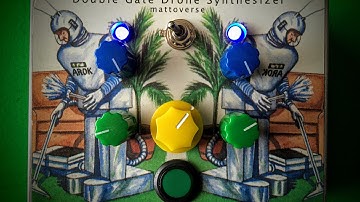 Double Gate Drone Synthesizer #10 by MATTOVERSE