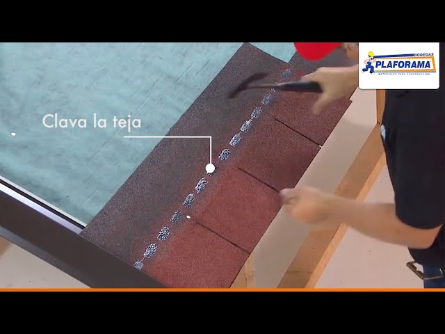 Instalación Cubierta Teja Asfáltica 