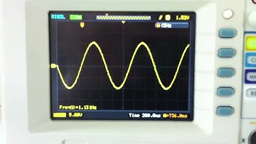 Low Frequency Measure RIGOL compare with Tektronix