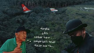 Lokasi LUBANG Terhempasnya MH653 Dijumpai,Mereka Lukis Gambar Kubur Dan Batu Nesan,Seperti Sudah Tau