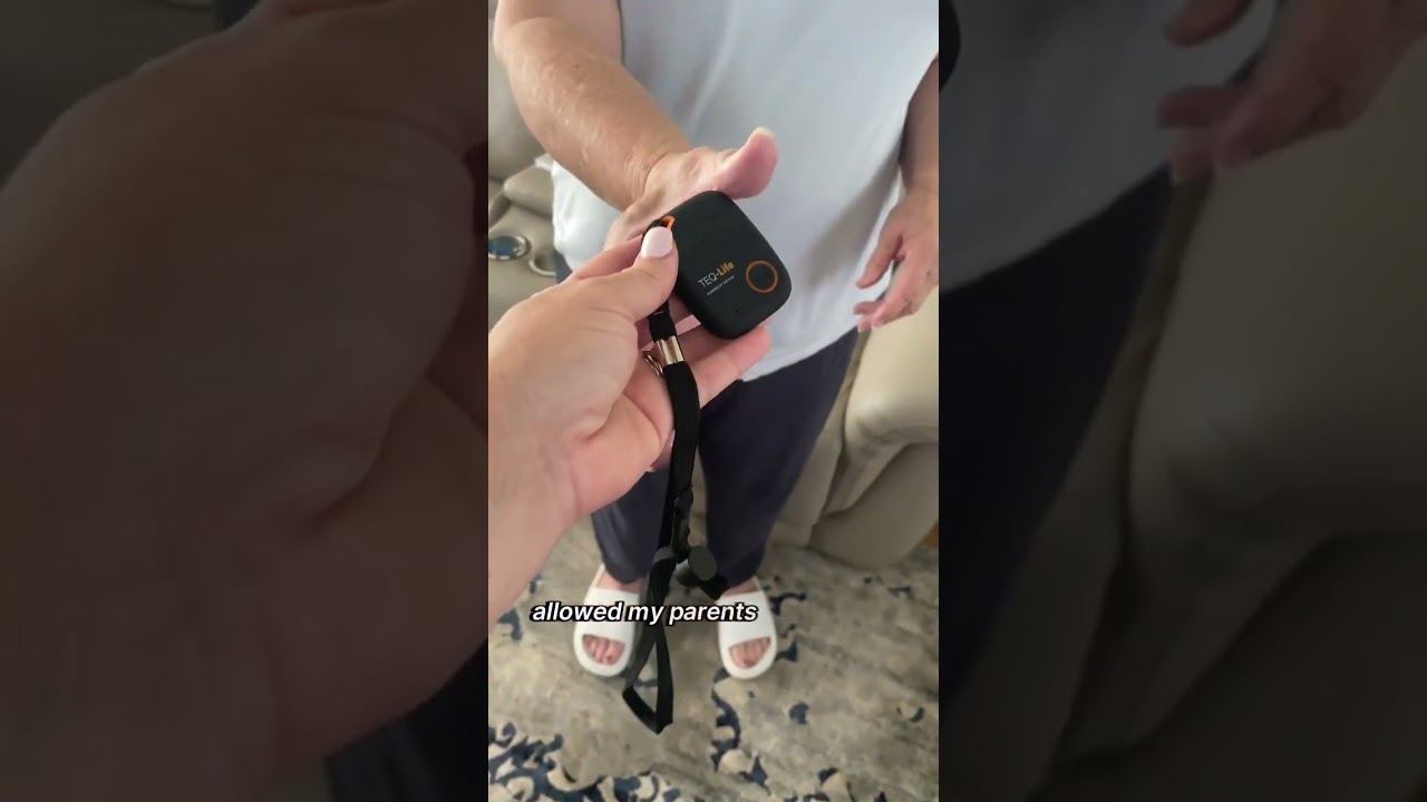 TEQ-Life mobile safety alarm with automatic falls detection