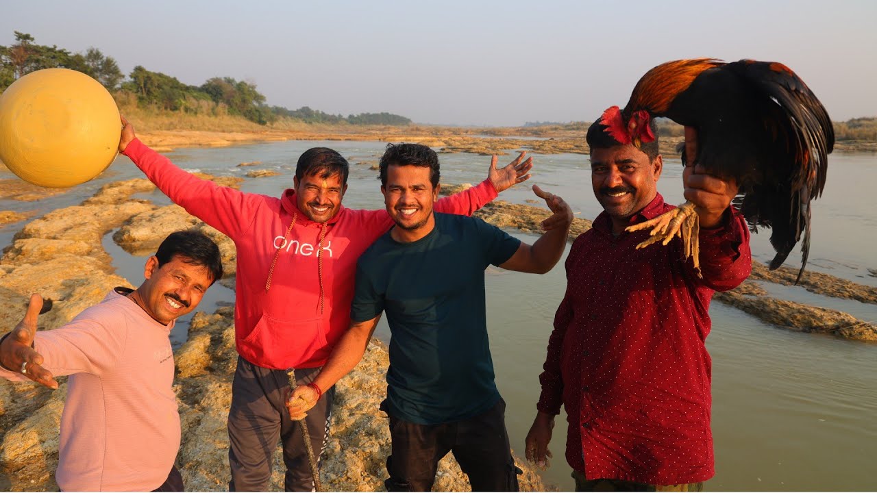 River side Country Chicken Biryani recipe | Deshi Morog Biryani recipe | Village Cooking Vlog