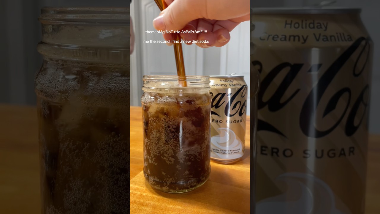 очень рекомендую праздничный сливочно-ванильный @CokeZero