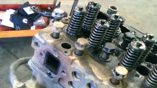 Cummins N14 Industrial Removing Cylinder Heads