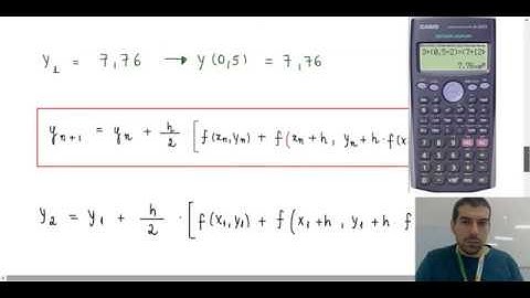 Método de Euler Aperfeiçoado - Soluções Numérica de EDO