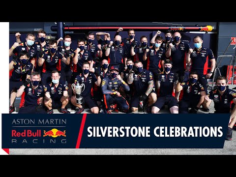 A crazy final lap at Silverstone | Max celebrates with the Team at the British Grand Prix