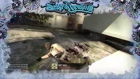 Counter Strike Global Offensive (CSGO) Practice with Bots. (PC)