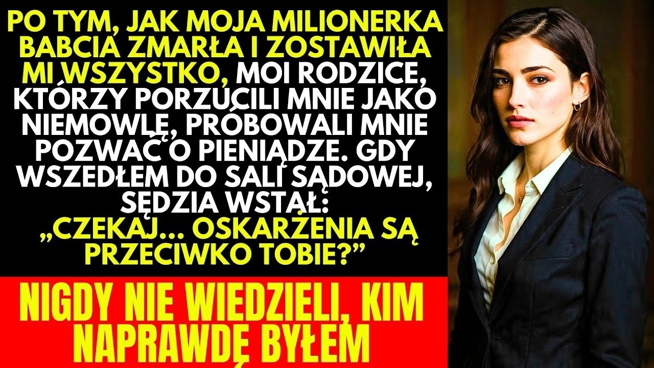 Moi rodzice śmiali się, mówiąc, że nie będę nikim… aż sędzia wstał, gdy wszedłem do sali