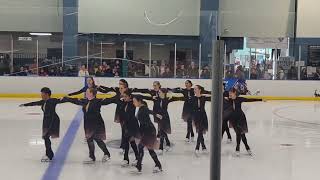 Kraken Skating Academy Adult Synchro Group - Blades On Broadway - April 6Th 2024