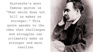 Friedrich Nietzsche: the meaning of life