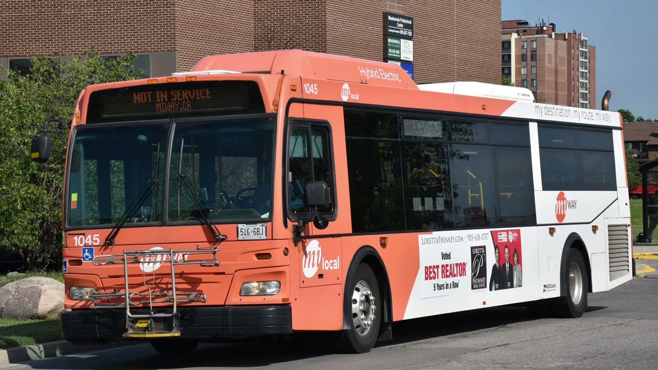 Miway 2010 Orion VII HEV 1045 (Audio Recording)