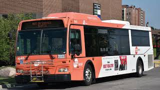 Miway 2010 Orion VII HEV 1045 (Audio Recording)
Thanks for listening! This is an audio recording of Mississauga Miway 1045, a 2010 Orion VII HEV (Hybrid Electric Vehicle).
The powertrain specs are below
ENGINE:
Cummins Clean Diesel 6.7L Turbocharged In-line 6 Cylinder 250 Horsepower EPA 2010 “ISB6.7”
HYBRID SYSTEM:
BAE Systems HybriDrive Series 200
BATTERY:
A123 Lithium-Ion batteries
DRIVE AXLES:
ArvinMeritor 71173 28,600 lb
BRAKES:
ArvinMeritor EX225H3 disc brakes Miway 2010 Orion VII HEV 1045 (Audio Recording)
