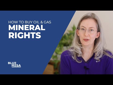 How to Buy Mineral Rights and Oil & Gas Royalties