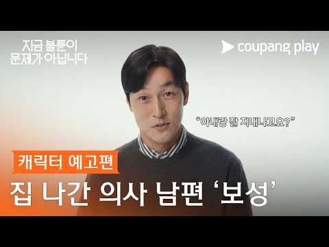 집 나간 의사 남편 ‘보성’의 사연 [지금 불륜이 문제가 아닙니다] 캐릭터 예고편 EN subbed