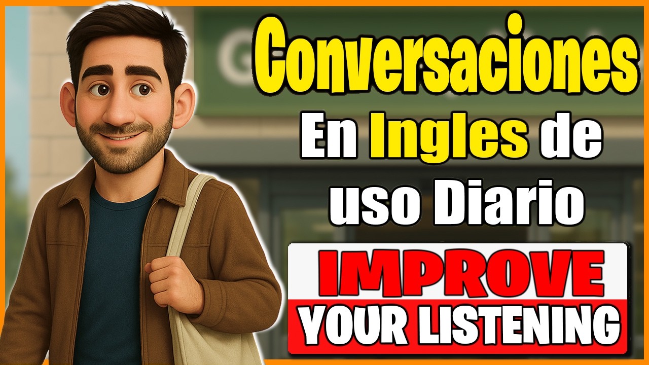 Escucha este Diálogo y Entenderás el Inglés Fácil y Rápido | 🛒Compras en el Supermercado ✅