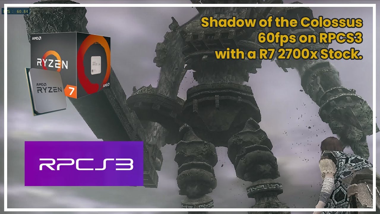 Defeating Gaius on Shadow of the Colossus HD R7 2700x on RPCS3 - YouTube