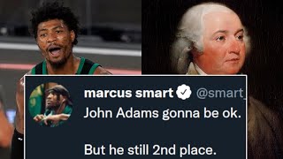 Marcus Smart Has Twitter Beef With John Adams