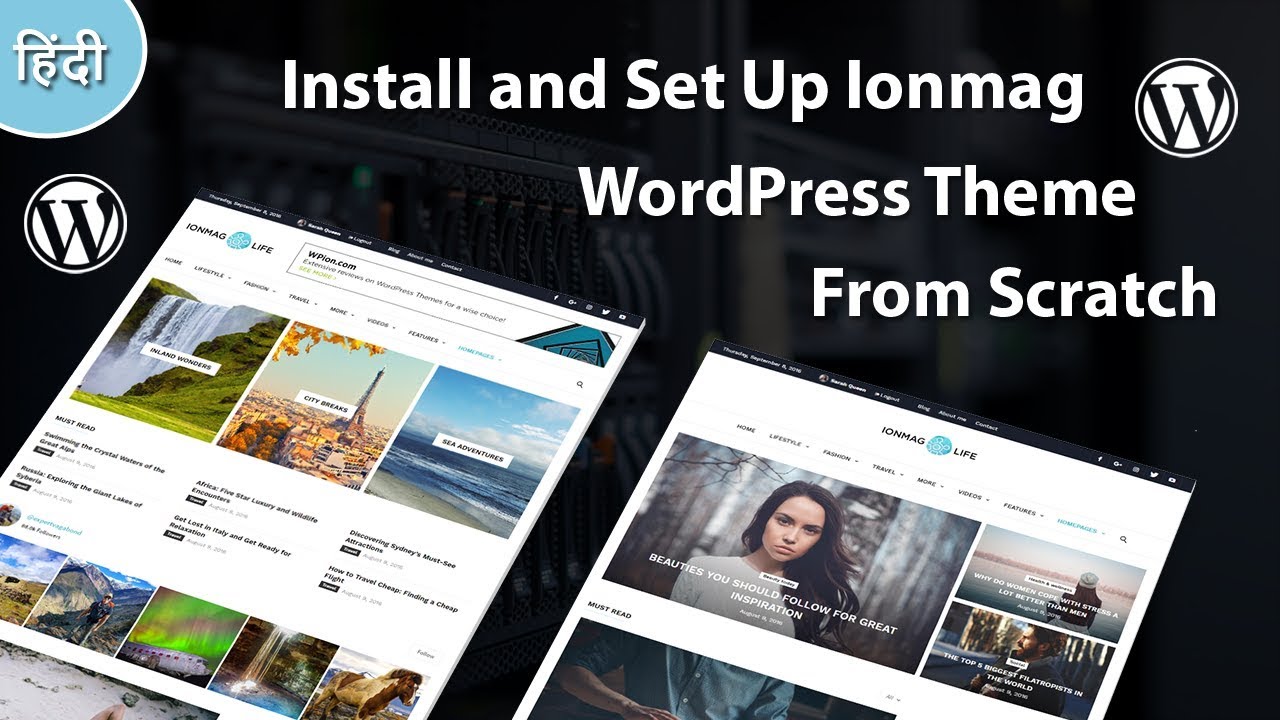 How to Install and Set Up ionMag WordPress Theme 2019 wordpress admin login