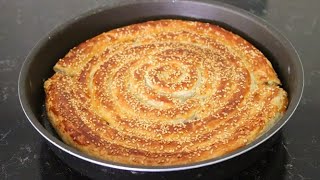 📣 2 MALZEMEDEN PRATİK BİR ŞEKİLDE MİLFÖY HAMURUNDAN 1 TEPSİ BÖREK TARİFİ‼️