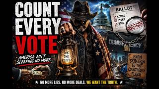 America Ain't Sleeping No More 🇺🇸 | Count Every Vote | Original Country Rock by Vartan