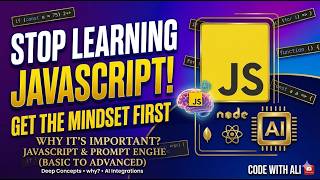 Don't Learn JavaScript Without This Mindset First