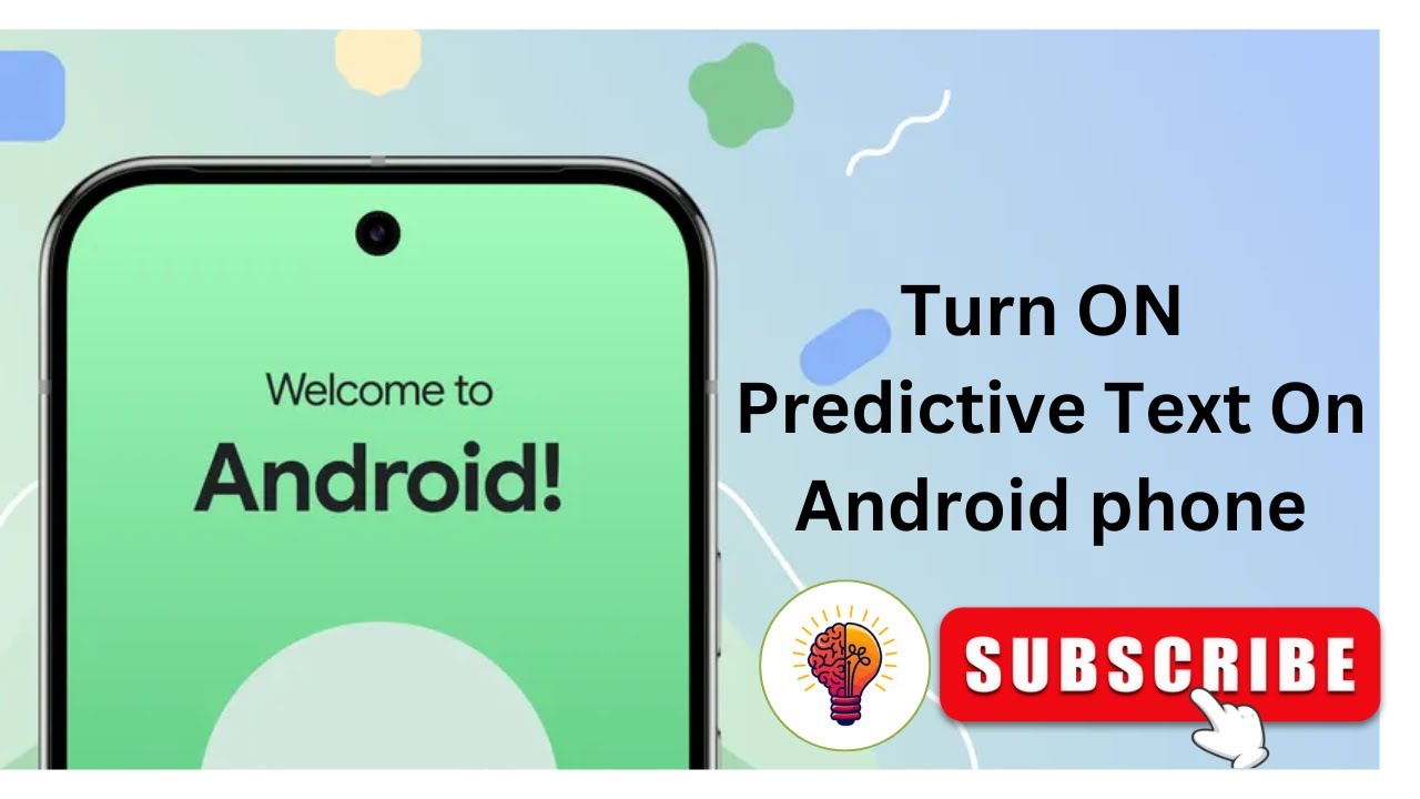 How To Turn ON Predictive Text On Android Phone | For Beginners!