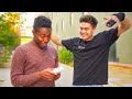 Finding the Worst Phone on Campus and Giving Them an iPhone 12!