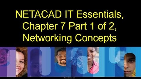 NETACAD IT Essentials, Chapter 7 Part 1 of 2, Networking Concepts