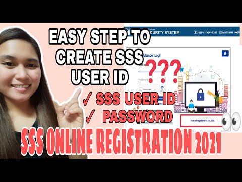 CREATE YOUR SSS USER ID # ONLINE |TAGALOG || PAANO MAGKAROON NG USER ID AT PASSWORD SA SSS ONLINE