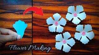 Craft Ideas With Paper Flower | How To Make Paper Flower.... | Easy Flower Making With Paper | DIY