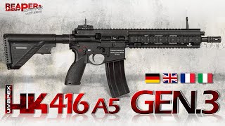 [Update] VFC/Umarex HK416A5 GBB Generation.3 (Version 2023) 6mm BB Softair/Airsoft