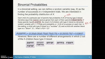 AP Stats Chapter 6.3 Day 1a
