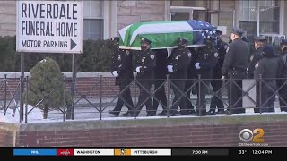 Paying Respects To NYPD Officer Mora