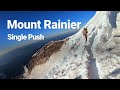 Mount Rainier - Single Push Climbing (car-to-car)
