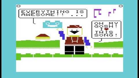 Every VIC is awesome! - VIC-20 PETSCII-demo - Part two (BASIC)