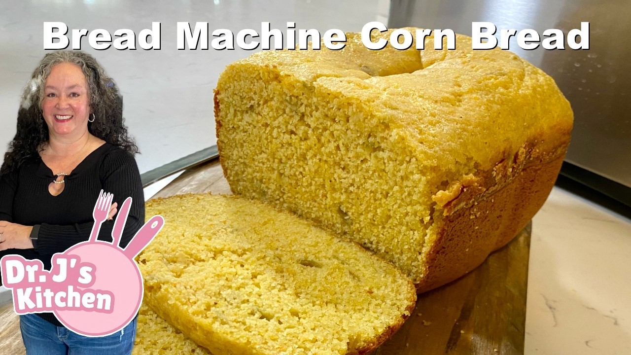 Spicy Cheddar Cornbread in a Bread Machine (No-Fail Recipe!)