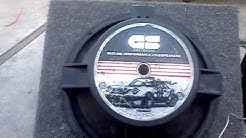15 inch REDLINE G&S sub with about 100wrms 