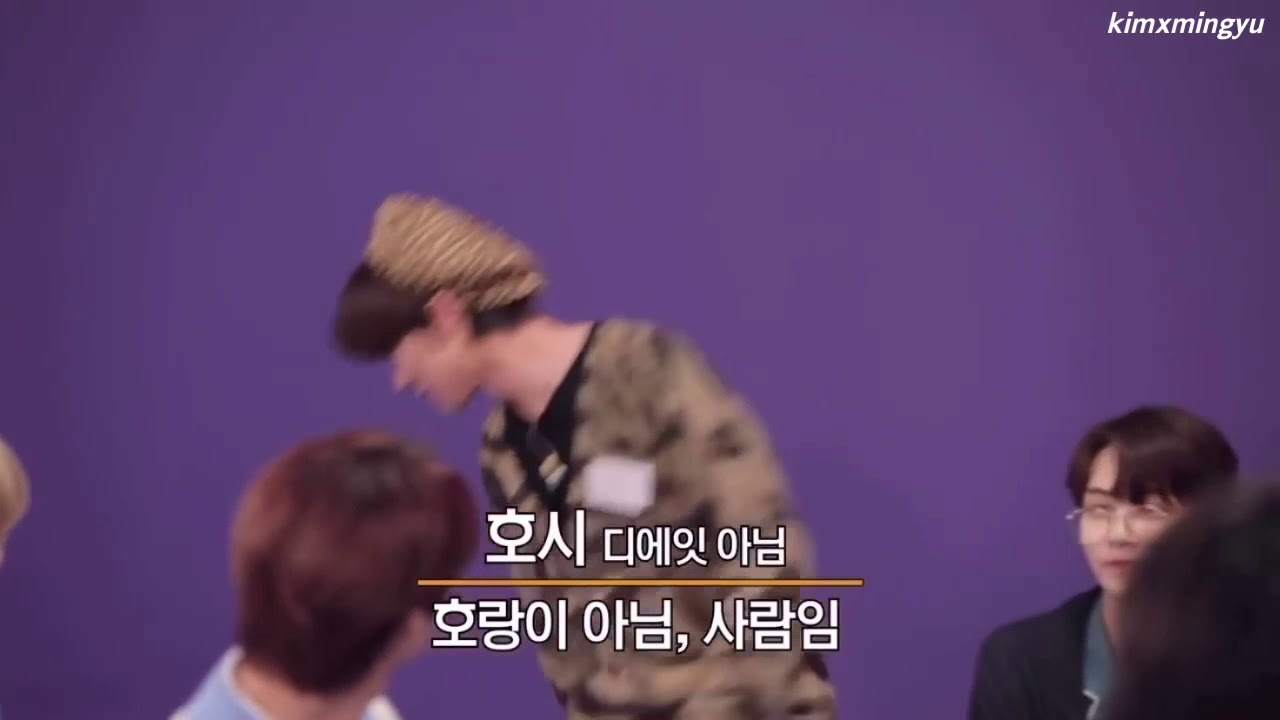 a hardworking THE8 (aka tiger8) imitating HOSHI