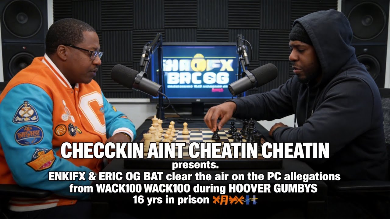 EnkiFx с Checckin Aint Cheatin общается с Эриком, также известным как “OG YUNG BATT”, и говорит, ...