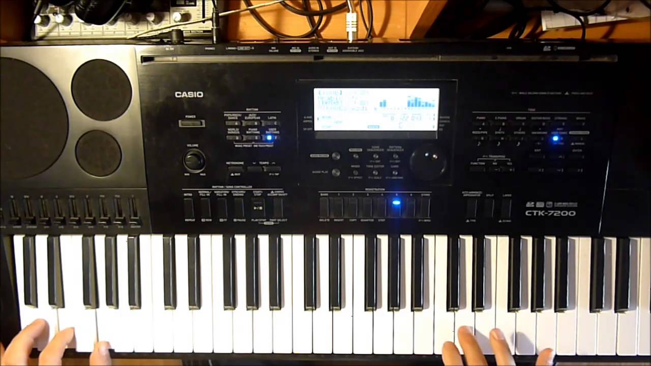 Мираж - Звёзды нас ждут(cover на синтезаторе Casio CTK-7200) - YouTube