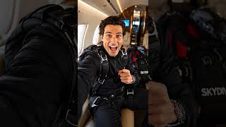 Hollywood actress christian bale  skydiving ✈️