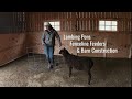 All about our lambing pens, fenceline feeders and general barn construction and plans! Vlog 3