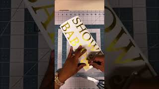 Baby shower welcome sign 🪧 #shorts #reels