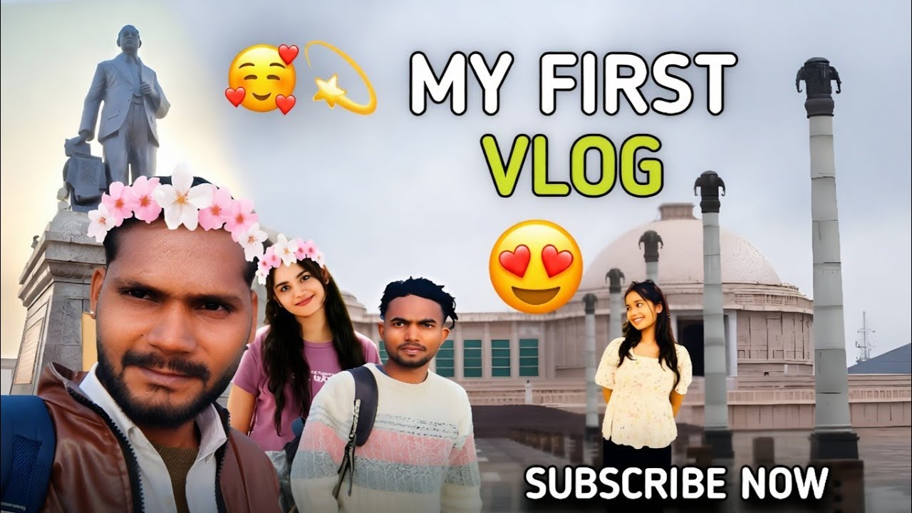 My First Vlog 2026 🥺|| Ambedkar Park Lucknow 🥰||