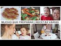 ORGANIZAR COMIDAS🍱 || RECETAS VARIAS || COCINA CONMIGO👩‍🍳 || UNA TARDE CON NOSOTRAS👩‍👧 ||