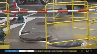 Water Main Break On Upper West Side Disrupts Subway Service