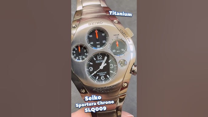 SEIKO スポーチュラパルテンザTitanium 9T82-0A40