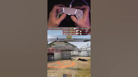 Played cs go on a joystick #csgo #joystick #csgomoments #gaming